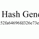 Md5 hash Password